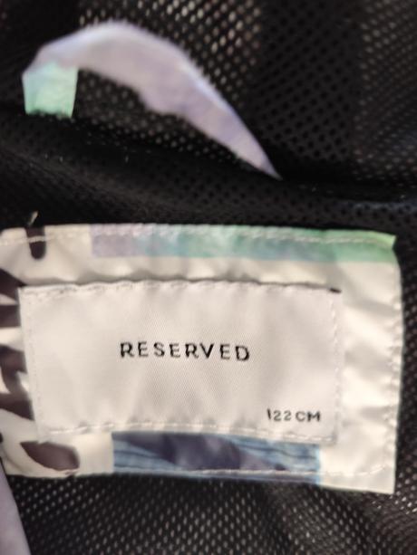 Bundička ľahká, nepremokavá, reserved,128
