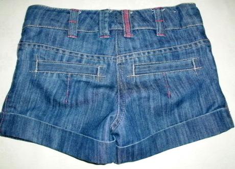 Štýlové kraťasky od zn. next pre 7-8 roč. slečnu, next,122