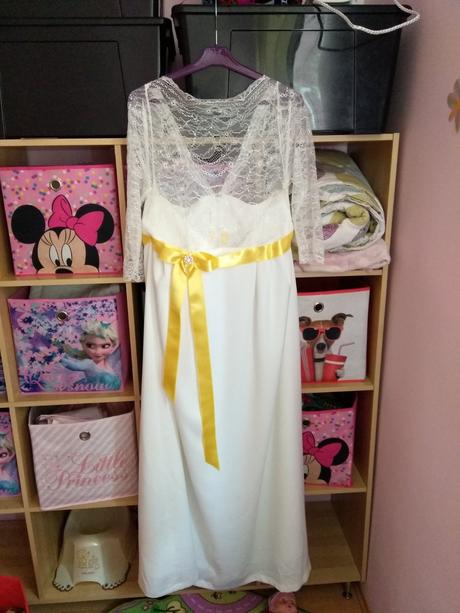 Tehotenske svadobne saty 42-44 xl, xl