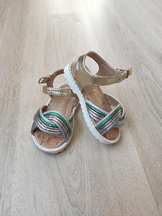 Sandalky pre princeznu 21.5 z next (2x obute), next,21