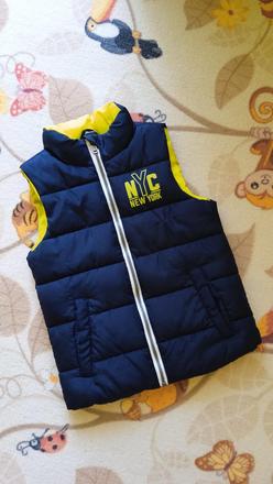 Chlapčenská vesta takko žltá, takko,122