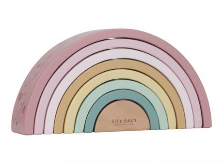 Little dutch skladačka drevená dúha fairy garden,