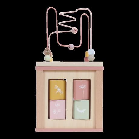 Little dutch kocka s aktivitami pink flowers7022ld, 