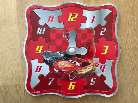 Puzzle cars - hodiny,