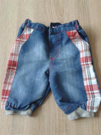 Riflove mini nohavice, 68