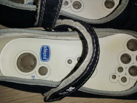 Kožené balerínky chicco, papučky zdarma, chicco,31