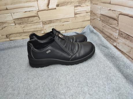Rieker 38 - dámske kožené topánky s membránou, rieker,38