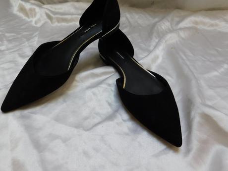 Zara basic trendy elegantne lodičky/balerinky, zara,36