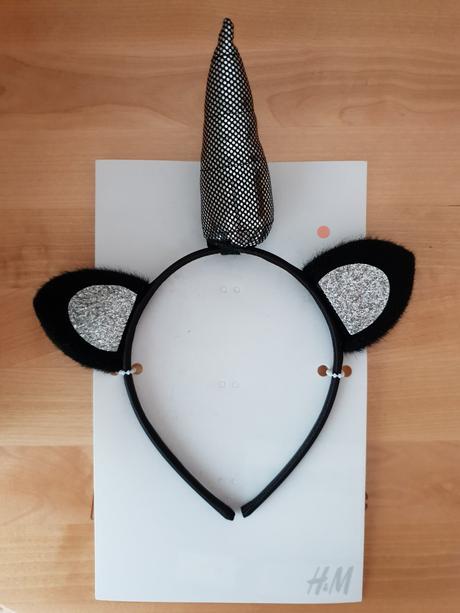 Čelenka jednorožec s uškami,