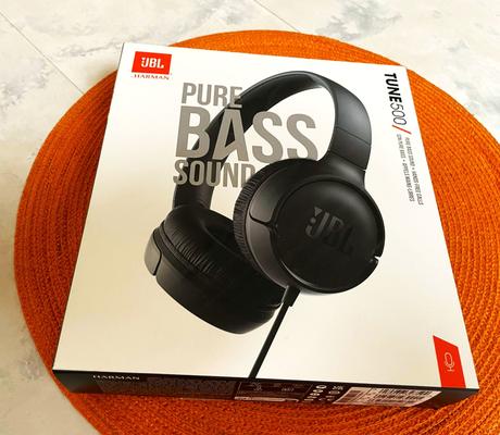 Káblové slúchadlá na uši jbl tune 500,