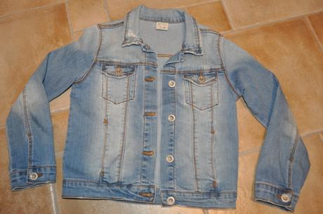 Riflová bundička, zara,128