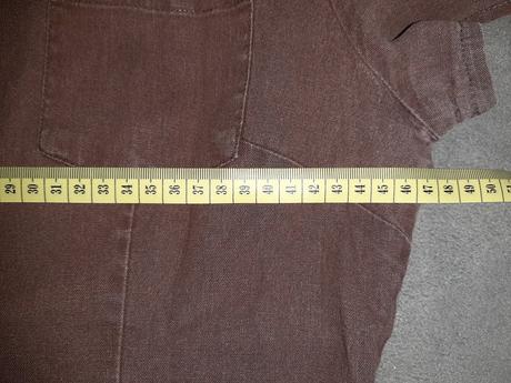 Dievčenská hnedá košela, m