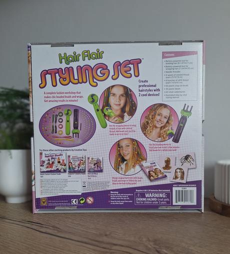 Kreatívna sada na vlasy hair flair styling set -, 