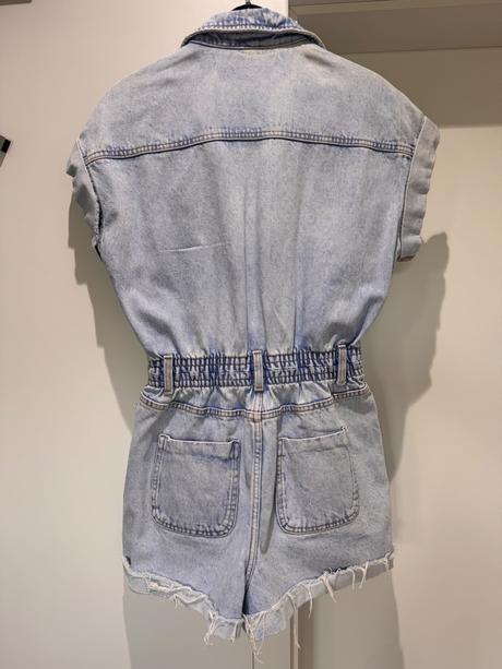 Zara letny riflovy overa, zara,xs