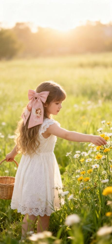 Handmade mašle do vlasov, 