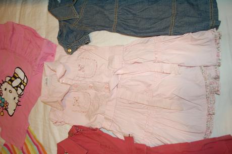 6 x šaty z toho 4 x next v top stave veľkosť 92 cm, 86–98