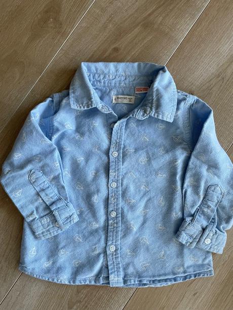 Chlapčenská košeľa mango veľ.80, mango,80