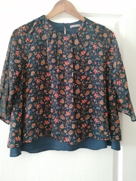 Kvetovaná blúzka, orsay,38