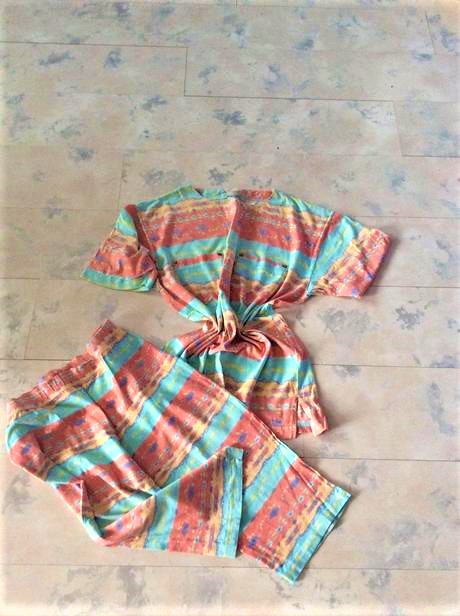 Pyžamo s 3/4 nohavicami l/xl, xl