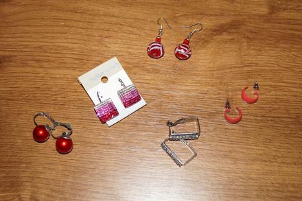 5 parov nausniciek-cena spolu, 