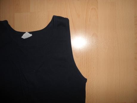 Tmavomodre dlhsie tielko, m