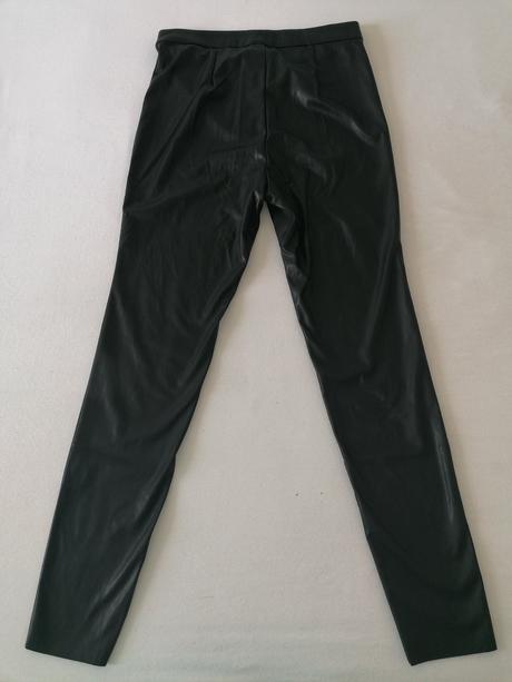 Nohavice v koženom vzhľade č. 40, esmara,l