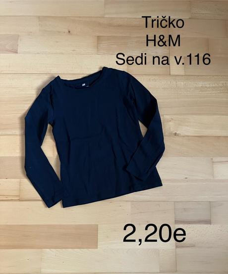 Tričko, h&m,116