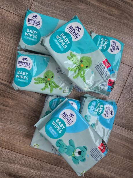 Detské vlhčené obrúsky 7 balen, 