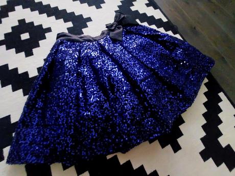 Krasna flitrovana viacvrstvova podsita suknicka, george,146