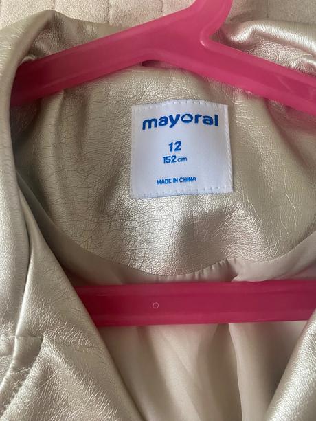 Nádherný kožak zlaty mayoral, mayoral,152