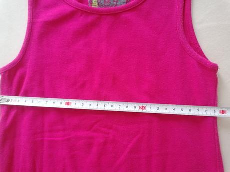 Ružové mini šaty veľ 122, 122