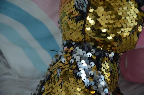 Prasiatko s flitrami, 