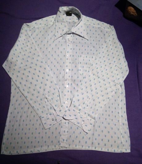 Pánska košeľa so vzorom, 44