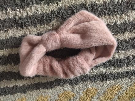 Plyšová čelenka 122/140, takko,122