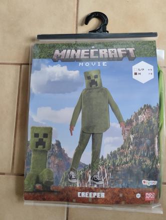 Kostým minecraft creeper, 
