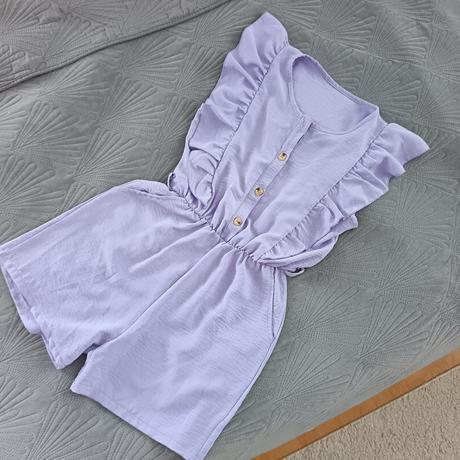 Letný overal lilac s volánikmi, 152