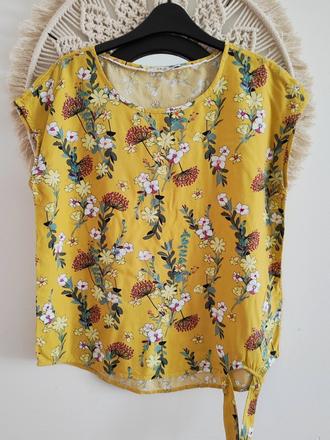 Žltá blúzka cecil, s