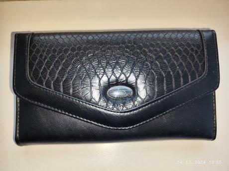 Veľká čierna peňaženka 2v1, 