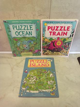 Usborne young puzzle books, 