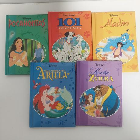 Disney knizky v kufriku,