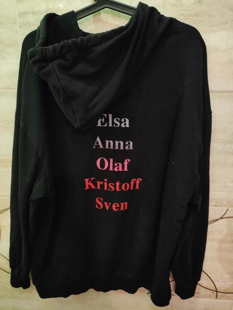 Mikina frozen oversize, pull&bear,m