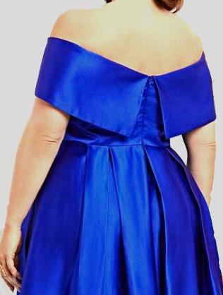 Spoločenské šaty modré, 44