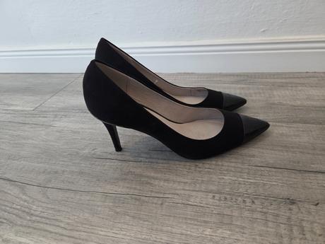 Lodičky s koženou špičkou, next,41