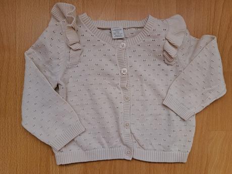 Lindex svetrík s gombíkmi č.80, lindex,80