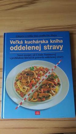 Veľká kuchárska kniha oddelenej stravy  dr. haya, 