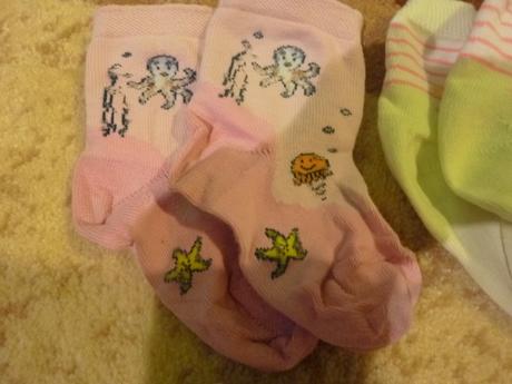 Ponožky pre dievčatko 5ks, 17
