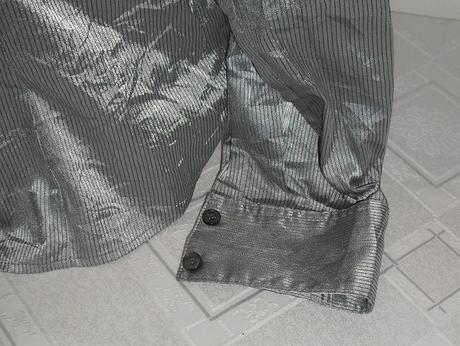 Strieborna elegantna bluzocka, m