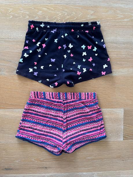 Šortky 2ks, 122/138, h&m,122
