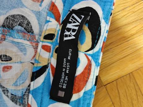 Zara ľanovy letný krasny komplet m, zara,m