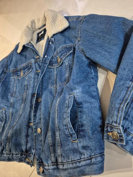 Podšitá riflová bunda urban classics, s